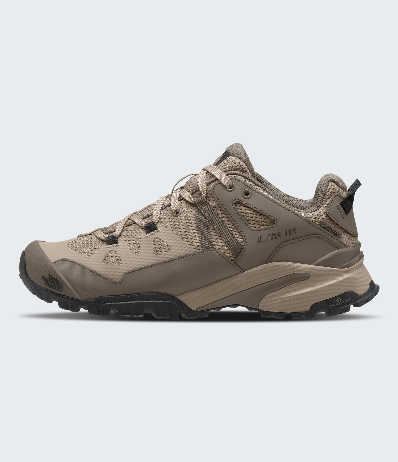 Tenis de Senderismo Impermeables Hombre, Gris