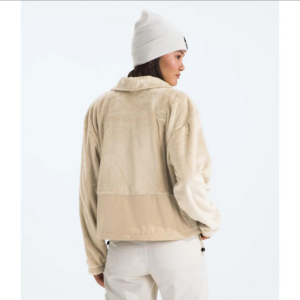 Chamarra Novelty Osito 1/2 Cierre Mujer, Blanco